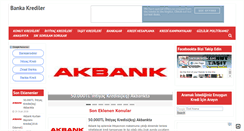 Desktop Screenshot of bankakrediler.com