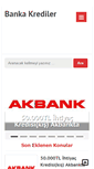 Mobile Screenshot of bankakrediler.com